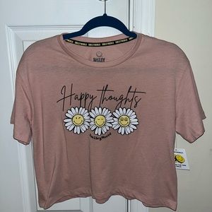 Smile World Crop Top Large — Tags Still On